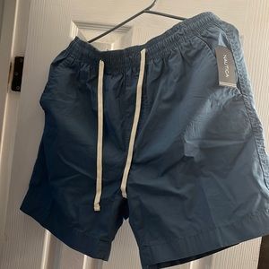 Drawstring shorts, modern fit, 100% cotton
